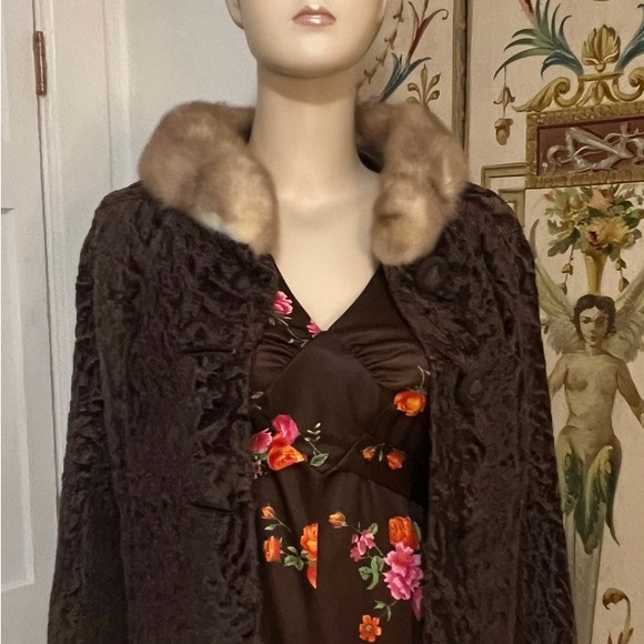 Vintage Marshall Field Fur Collar Jacket - Picture 3 of 10